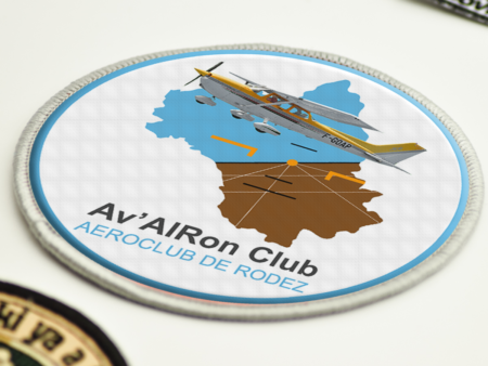 Patch brodé Av'AIRon Club